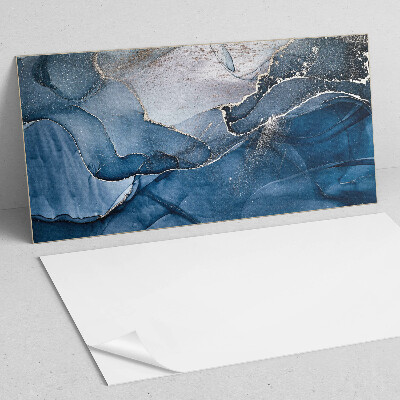 Obdĺžnikový stenový panel Vlnité abstraktné tvary