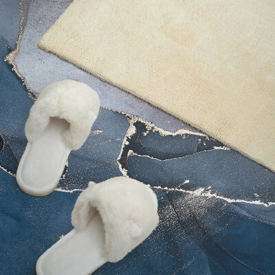 Obdĺžnikový stenový panel Vlnité abstraktné tvary