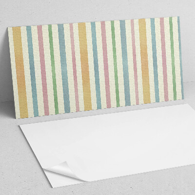 Obdĺžnikový stenový panel Farebné vertikálne pruhy