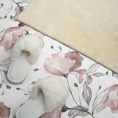 Samolepiaci panel na stenu Kvetinový motív v akvarelovom štýle