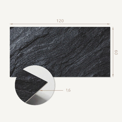 Obdĺžnikový panel na stenu Vzor z prírodného kameňa