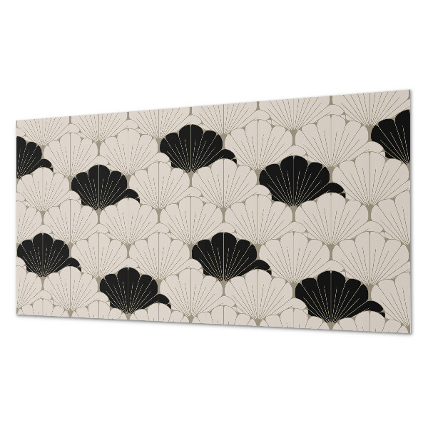 Samolepiaci panel na stenu Elegantný listový motív