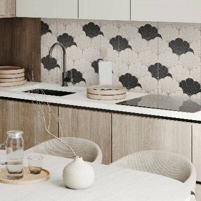 Samolepiaci panel na stenu Elegantný listový motív