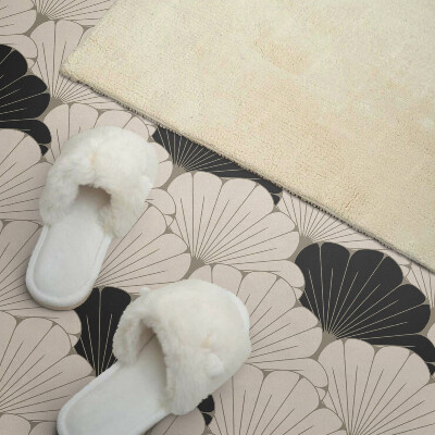 Samolepiaci panel na stenu Elegantný listový motív