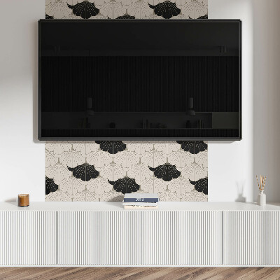 Samolepiaci panel na stenu Elegantný listový motív