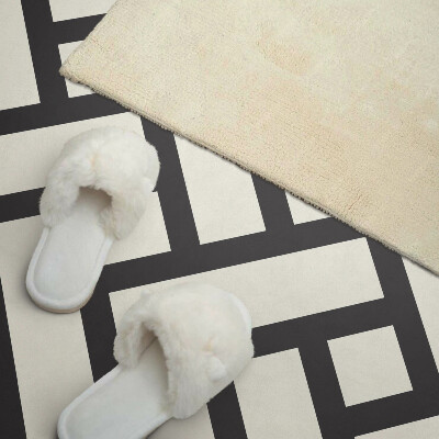 Obdĺžnikový stenový panel Geometrický vzor s vrkočom