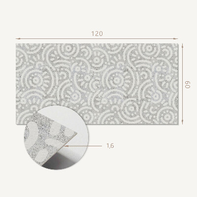 Obdĺžnikový panel na stenu Abstraktné línie