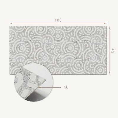 Obdĺžnikový panel na stenu Abstraktné línie