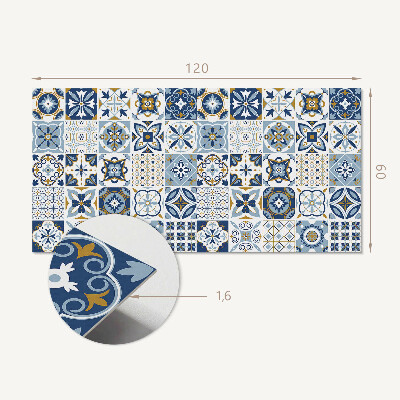 Samolepiaci panel na stenu Kachľové dekoratívne inšpirácie