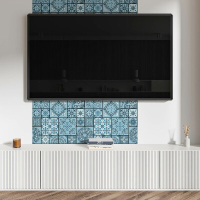 Obdĺžnikový panel na stenu Mozaika geometrických tvarov