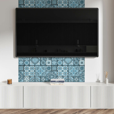 Obdĺžnikový panel na stenu Mozaika geometrických tvarov