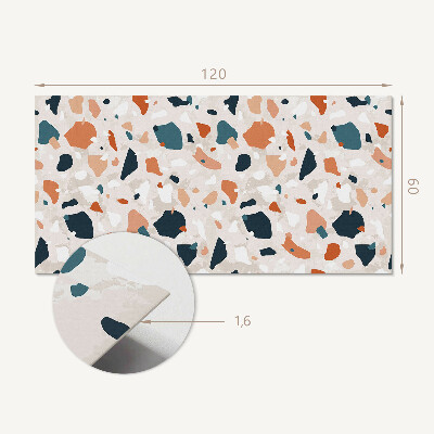 Obdĺžnikový stenový panel Abstraktný motív kameňa