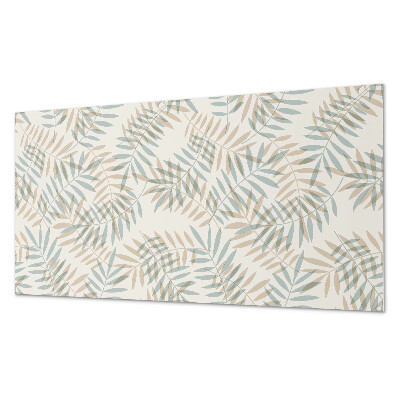 Obdĺžnikový panel na stenu Jemný vzor listov