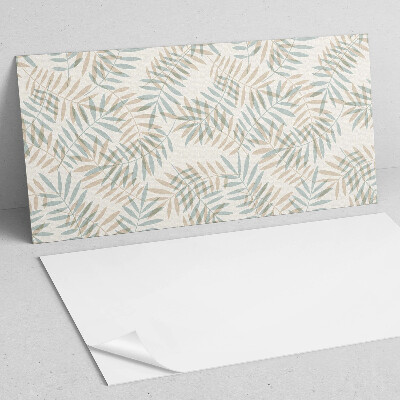 Obdĺžnikový panel na stenu Jemný vzor listov