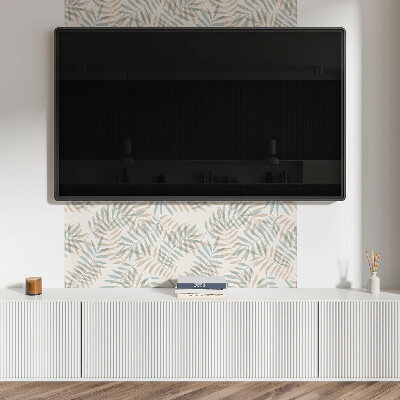 Obdĺžnikový panel na stenu Jemný vzor listov