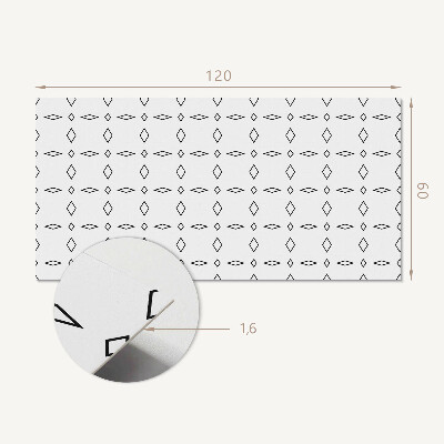 Obdĺžnikový stenový panel Geometrický vzor kosoštvorca