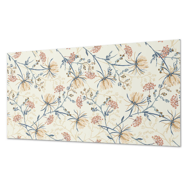 Samolepiaci panel na stenu Kvetinový motív