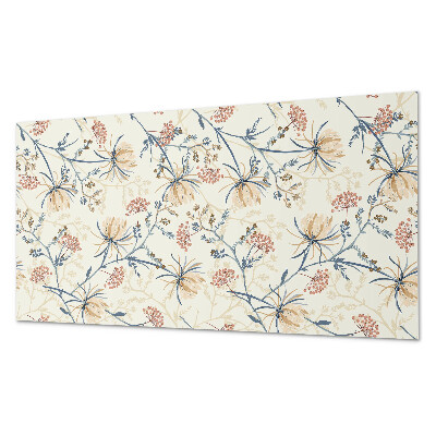 Samolepiaci panel na stenu Kvetinový motív