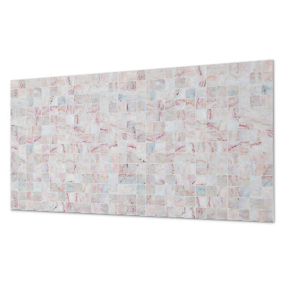 Obdĺžnikový panel na stenu Mozaikový vzor hranatých tvarov