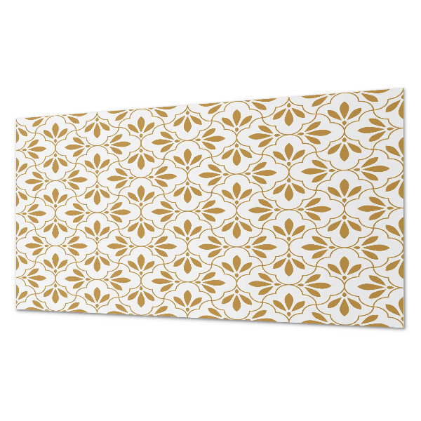 Obdĺžnikový stenový panel Štýlový rastlinný motív