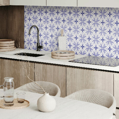 Samolepiaci panel na stenu Kvetinový geometrický vzor