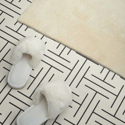 Obdĺžnikový stenový panel Kockovaný geometrický motív