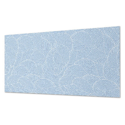 Obdĺžnikový stenový panel Vzor vlnitých listov