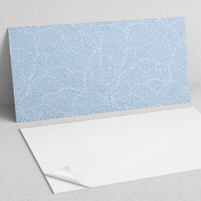 Obdĺžnikový stenový panel Vzor vlnitých listov