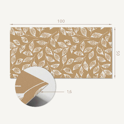 Samolepiaci panel na stenu Štrukturálne listy