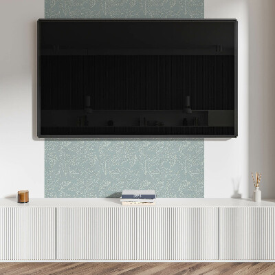 Obdĺžnikový stenový panel Listový vzor na jemnom podklade