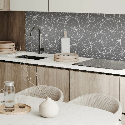 Samolepiaci panel na stenu Jemný vzor listov