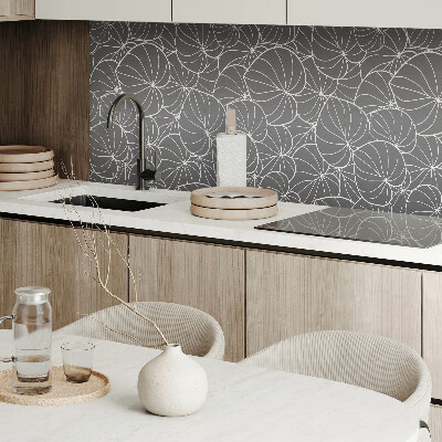 Samolepiaci panel na stenu Jemný vzor listov