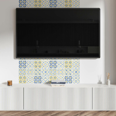 Obdĺžnikový panel na stenu Mozaika s ozdobnými vzormi