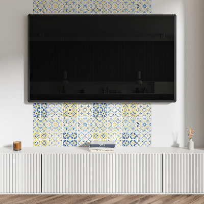 Obdĺžnikový panel na stenu Mozaika s ozdobnými vzormi