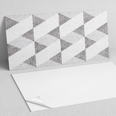 Obdĺžnikový stenový panel Kontrasty v geometrických tvaroch