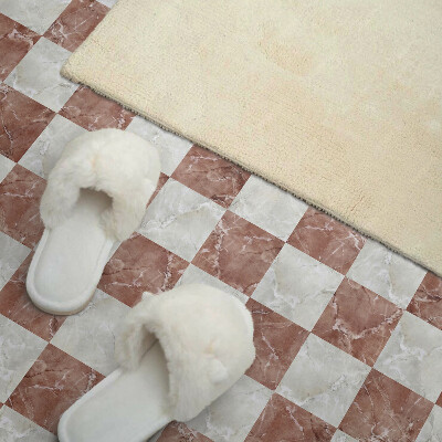 Samolepiaci panel na stenu Mramorová šachovnica v elegantnom štýle