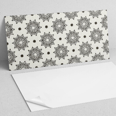 Samolepiaci panel na stenu Mandala so sieťovým vzorom