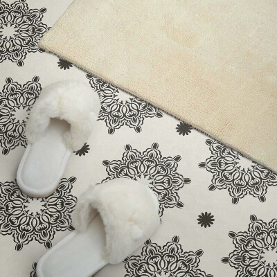 Samolepiaci panel na stenu Mandala so sieťovým vzorom