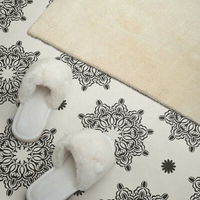 Samolepiaci panel na stenu Mandala so sieťovým vzorom