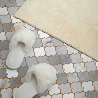 Obdĺžnikový panel na stenu Mozaikové tvary v harmonickom štýle