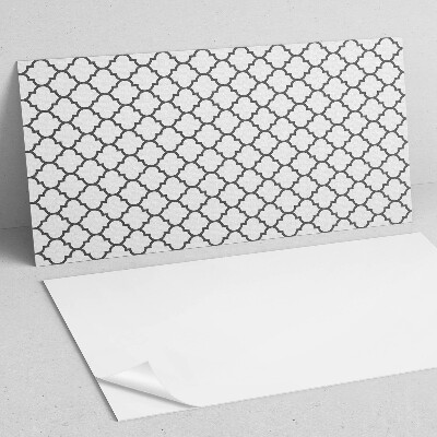 Obdĺžnikový stenový panel Symetrické tvary v modernom prevedení