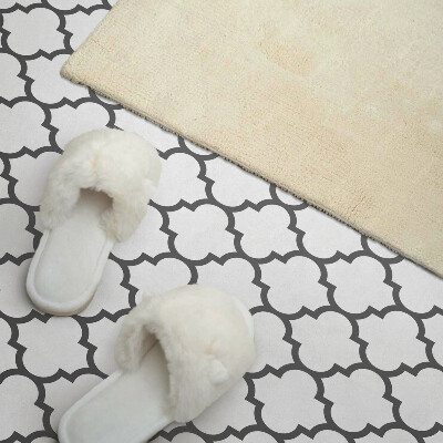 Obdĺžnikový stenový panel Symetrické tvary v modernom prevedení