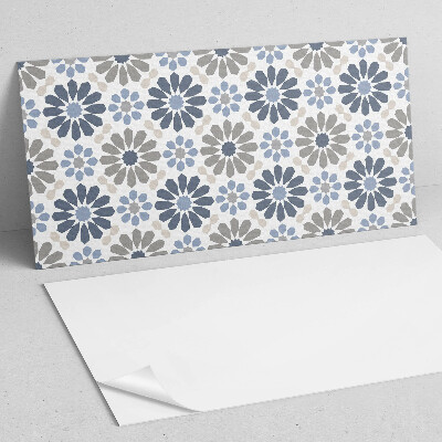 Samolepiaci panel na stenu Kvetinová harmónia v symetrii