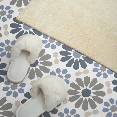 Samolepiaci panel na stenu Kvetinová harmónia v symetrii