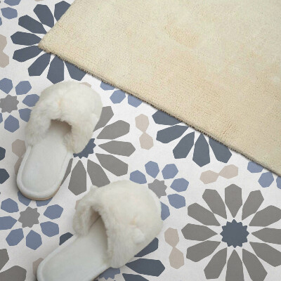 Samolepiaci panel na stenu Kvetinová harmónia v symetrii