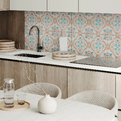 Obdĺžnikový panel na stenu Kvetinový dekoratívny vzor