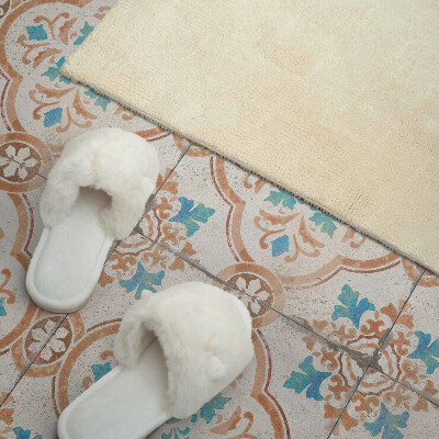 Obdĺžnikový panel na stenu Kvetinový dekoratívny vzor