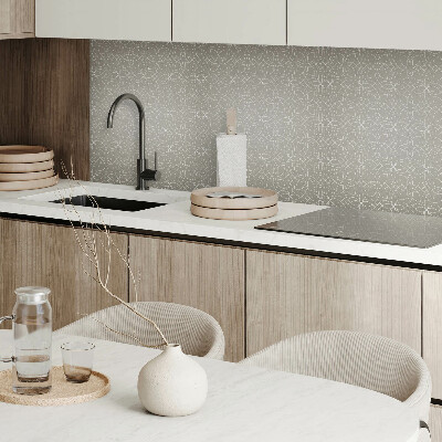 Obdĺžnikový stenový panel Kvetinový vzor v geometrickom štýle