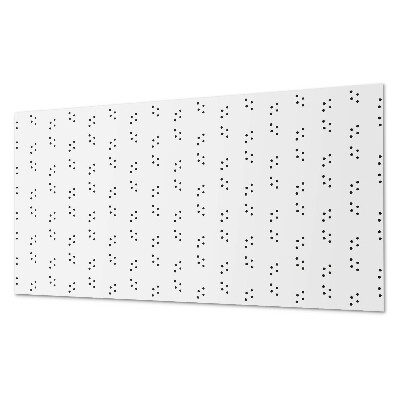 Obdĺžnikový panel na stenu Bodkový vzor v pravidelnom usporiadaní