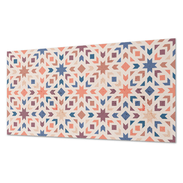 Obdĺžnikový stenový panel Harmónia geometrických tvarov